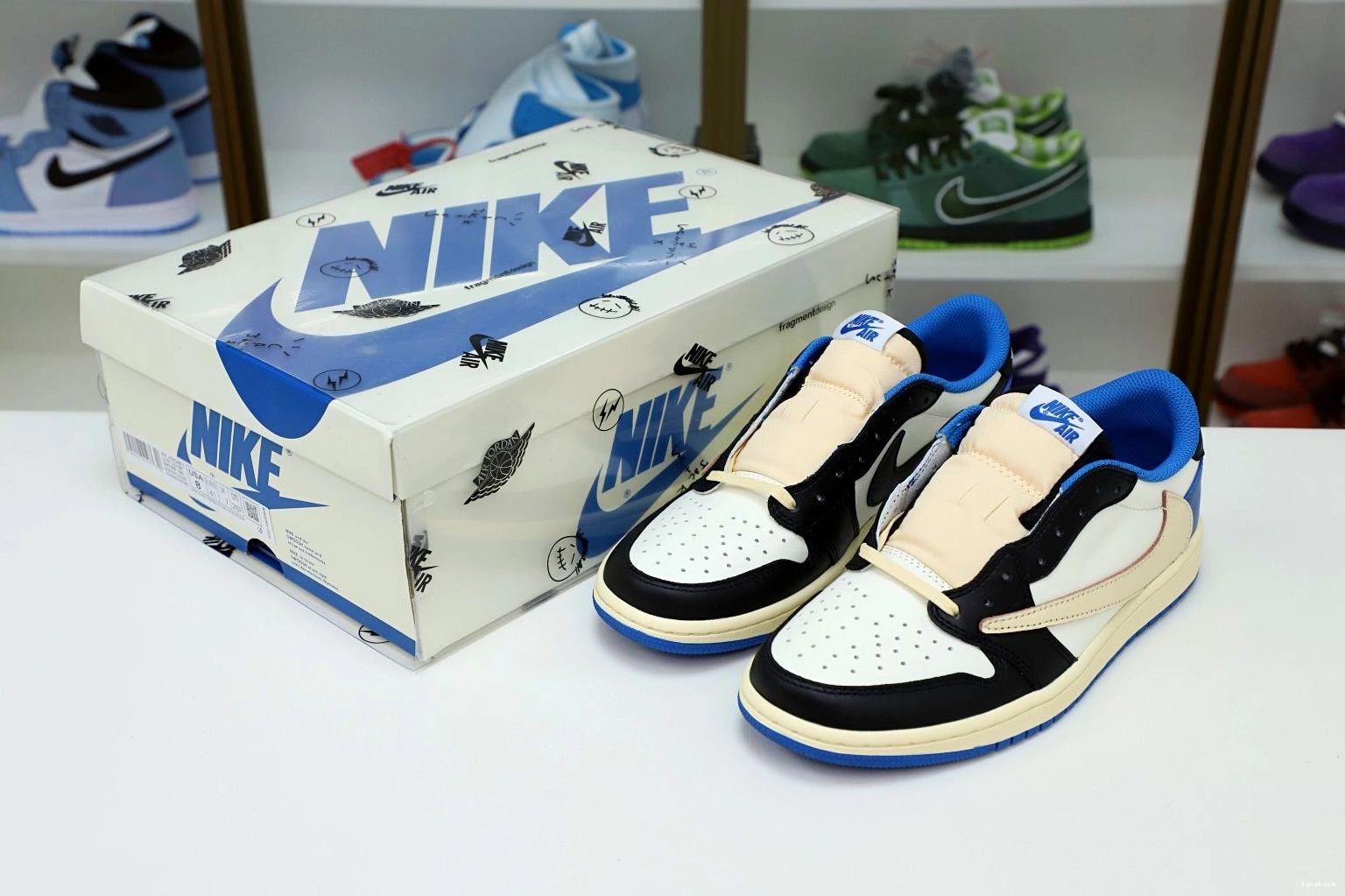 TRAVIS AIR DESIGN JORDAN FRAGMENT 1 X X LOW SCOTT 0817